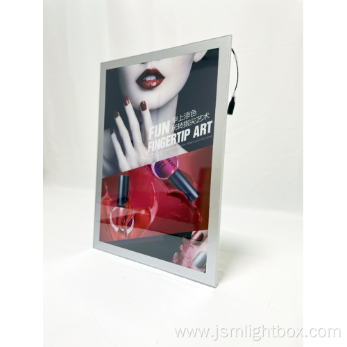 Wall Mounting Led Poster Magnetic Advertising Light Box